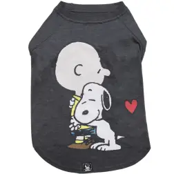 T-shirt Snoopy Hug Grafite Snoopy Snoopy