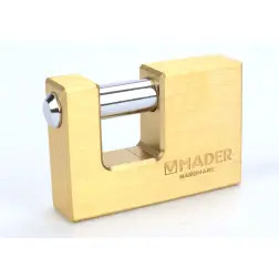 Cadeado Latão 70mm  Mader  Hardware MADER HARDWARE MADER HARDWARE