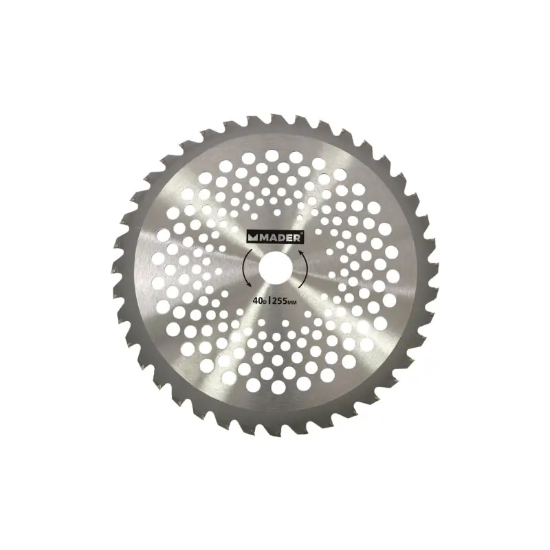 Disco Pastilhado Para Roçadora 40d 255mm MADER GARDEN TOOLS