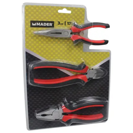 Kit Alicates 3un 175mm  Mader  Hand Tools MADER HAND TOOLS MADER HAND TOOLS
