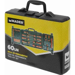 Mala De Ferramenta Sortida 60un  Mader  Han MADER HAND TOOLS MADER HAND TOOLS