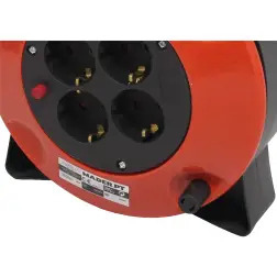 Extensão Elétrica Com Enrolador 10m 3g X 1m MADER HOME TOOLS MADER HOME TOOLS