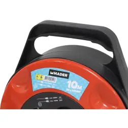 Extensão Elétrica Com Enrolador 10m 3g X 1m MADER HOME TOOLS MADER HOME TOOLS