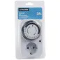 Ficha Eléctrica Com Temporizador 24h Mader MADER HOME TOOLS
