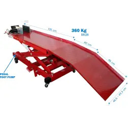 Elevador Hidráulico Para Motos 360kg  Made MADER POWER TOOLS MADER POWER TOOLS