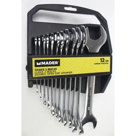 Chave 2 Bocas Crv 12un  Mader  Hand Tools MADER HAND TOOLS MADER HAND TOOLS