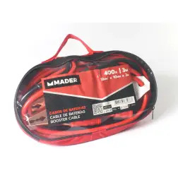 Cabos De Bateria 400a 3m 12mm2x9mm  Mader  MADER POWER TOOLS MADER POWER TOOLS