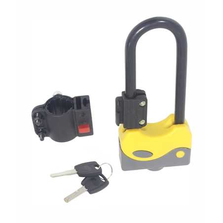 Cadeado Para Bicicleta 80x200mm  Mac Power MAC POWER MAC POWER