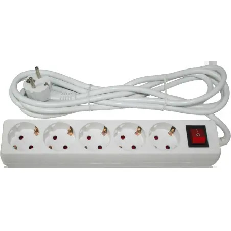 Extensão Elétrica Com Interruptor 5 Tomadas MADER HOME TOOLS MADER HOME TOOLS
