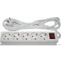 Extensão Elétrica Com Interruptor 5 Tomadas MADER HOME TOOLS