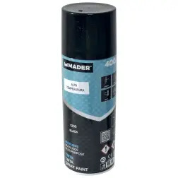 Tinta Spray 400ml Black Ref.1200  Mader  Home To MADER COLOR MADER COLOR