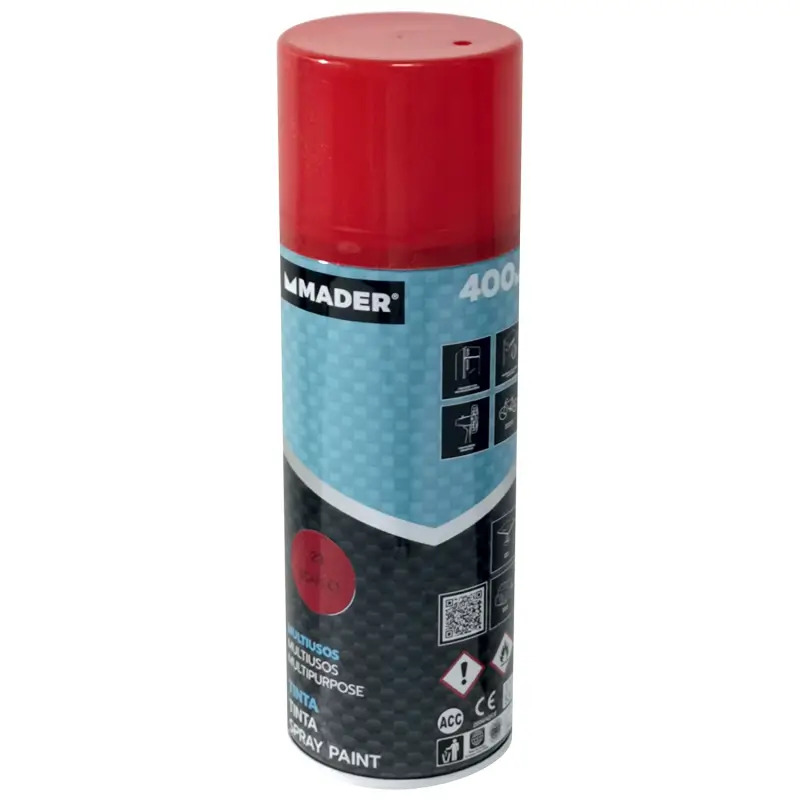 Tinta Spray Multiusos Scarlet Ref. 23 400ml Mad MADER COLOR