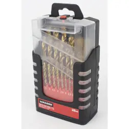 Jogo Brocas Titânio Hss 25un  Mader  Power To MADER HARDWARE Mader