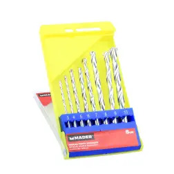 Jogo Brocas Ponta Diamante Para Betão 8un  Ma MADER HARDWARE Mader