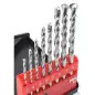 Jogo Brocas Profissional Ponta Diamante Par MADER HAND TOOLS