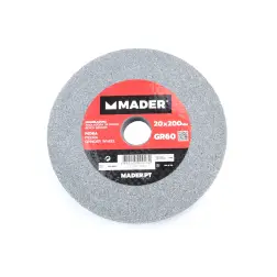 Mó Esmeril Disco Gr60 200mm Para Esmeriladora Mader MADER - 1220070012