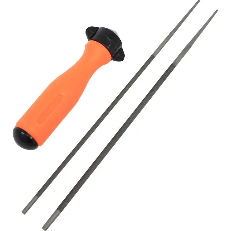 Kit Limas Afiar Correntes Com Cabo 2un  M MADER GARDEN TOOLS