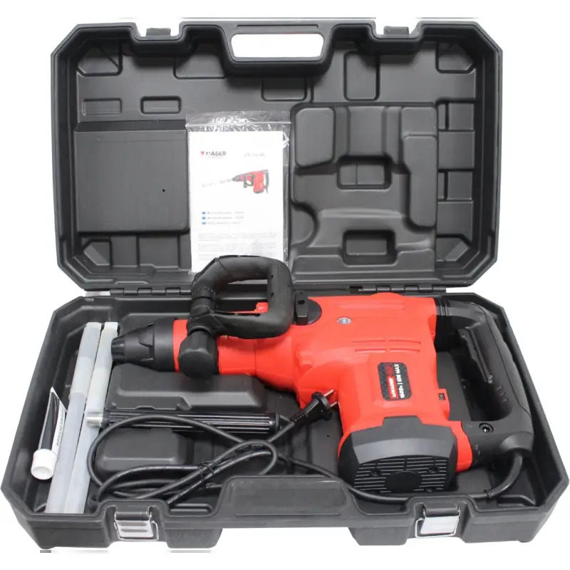 Martelo Demolidor 2 Funções 1600w Sds Max  MADER POWER TOOLS