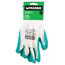 Luvas Proteção Revestimento Latex L  Made MADER GARDEN TOOLS #1 - 1231160003