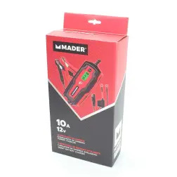 Carregador De Baterias Inteligente 10a 12v MADER POWER TOOLS - 1200040040