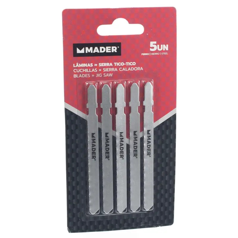 Lâmina Para Serra Ticotico 5un Para Ferro MADER POWER TOOLS