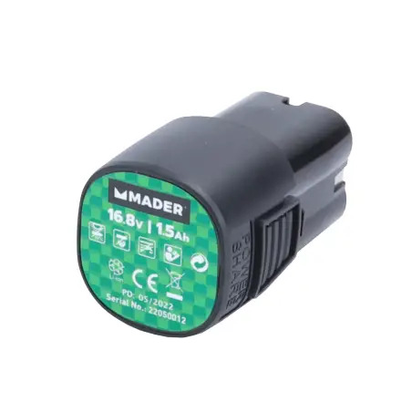 Bateria 16.8v  1.5ah Para 69480  Mader  G MADER GARDEN TOOLS - 1220520006