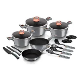 Trem De Cozinha 17 Pcs Moonlight Collection Berlinger Haus - 1150270045
