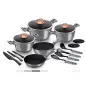 Trem De Cozinha 17 Pcs Moonlight Collection Berlinger Haus
