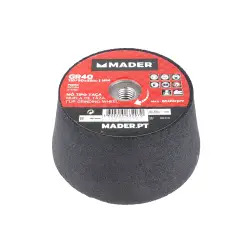 Mó Esmeril Taça Gr40 110 Mm Para Rebarbado MADER POWER TOOLS - 1230620022