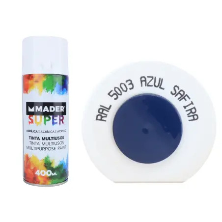 Tinta Spray Acrílico Ref. 5003 Azul Safira  Mader  Home Too - 1370110190