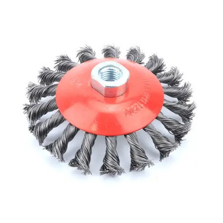 Catrabucha Côncava Ø 115mm M14 Aço Entrançado  Sindex SINDEX - 1230350061