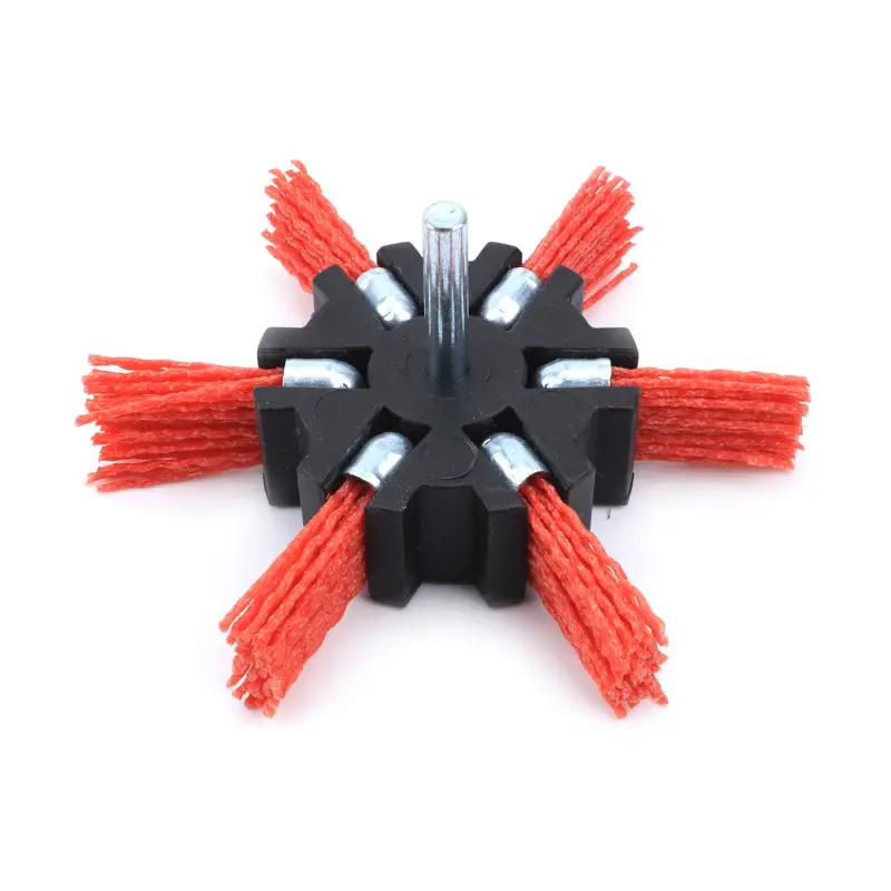 Catrabucha Tipo Leque Ø 100mm Espigão Nylon  Sindex SINDEX