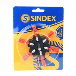 Catrabucha Tipo Leque Ø 100mm Espigão Nylon  Sindex SINDEX - 1230350063