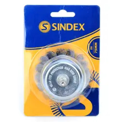 Catrabucha Tipo Taça Ø 75mm Espigão Aço Entrançado  S SINDEX #2 - 1230350065