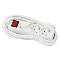 Extensão Elétrica Com Interruptor 3 Tomadas MADER HOME TOOLS - 1330060101