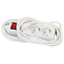 Extensão Elétrica Com Interruptor 3 Tomadas MADER HOME TOOLS - 1330060103