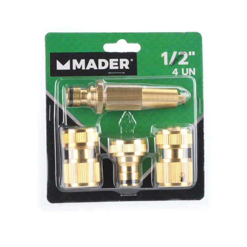 Agulheta Jardim Metálica C Acessórios 4pc MADER GARDEN TOOLS