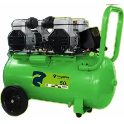 Compressor De Ar Silencioso 50l 4hp 4 Cabeças 2 Moto SAURIUM - 1220060069