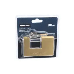 Cadeado Latão 90mm  Mader  Hardware MADER HARDWARE - 1350030039