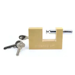 Cadeado Latão 90mm  Mader  Hardware MADER HARDWARE #1 - 1350030039