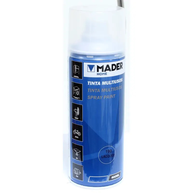 Tinta Spray Multiusos Lacquer Ref. 190 400ml Ma MADER COLOR