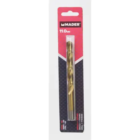Broca Hss Para Metais Titânio 11mm  Mader  Power T MADER FIX - 1230050575