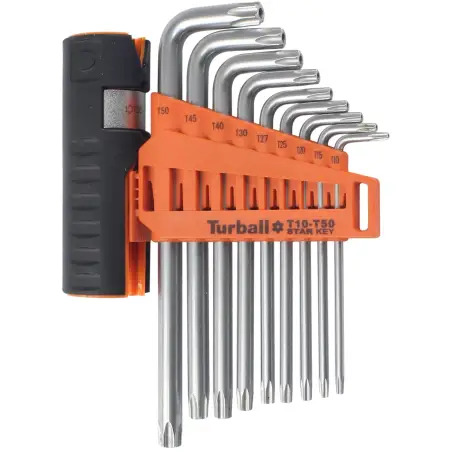 Chave Torx Com Furo Com Adaptador 9un  Made MADER HAND TOOLS - 1250190074
