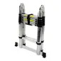Escada Extensível Articulada Alumínio 6+6d  MADER HOME TOOLS
