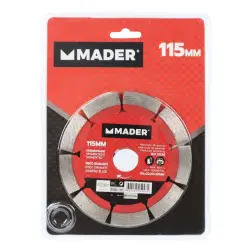 Disco Diamante Segmentado 115mm  Mader  Po MADER POWER TOOLS - 1230170166