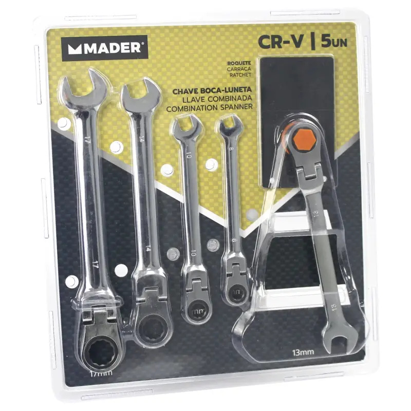 Chave Boca Luneta 5un Crv Mader Hand Tool MADER HAND TOOLS