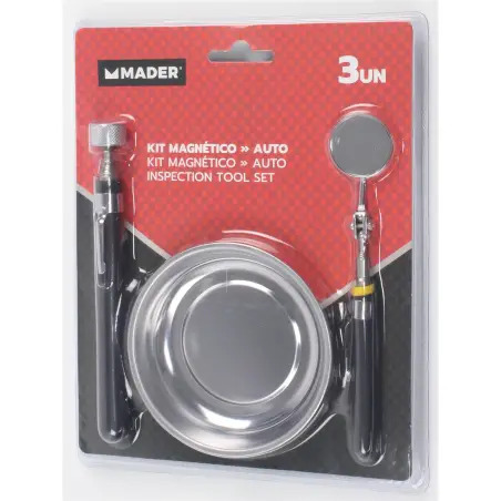Kit Magnético Auto 3un  Mader  Power Tools MADER POWER TOOLS - 1410270010