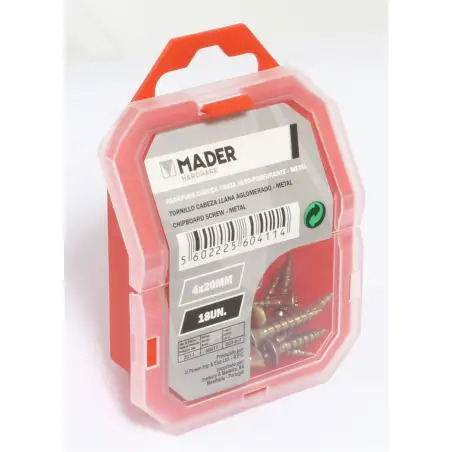 Parafuso Cabeça Chata Autoperfurante Para Met MADER HARDWARE - 132058027