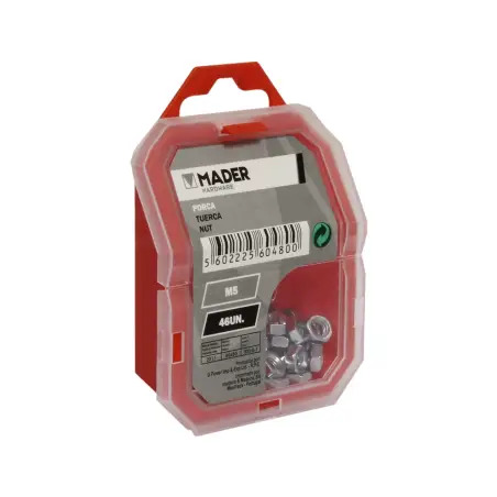 Porca M5 46un  Mader  Hardware MADER HARDWARE - 132058045