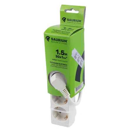 Extensão Eléctrica 1.5mx1mm  Saurium SAURIUM - 1330060092